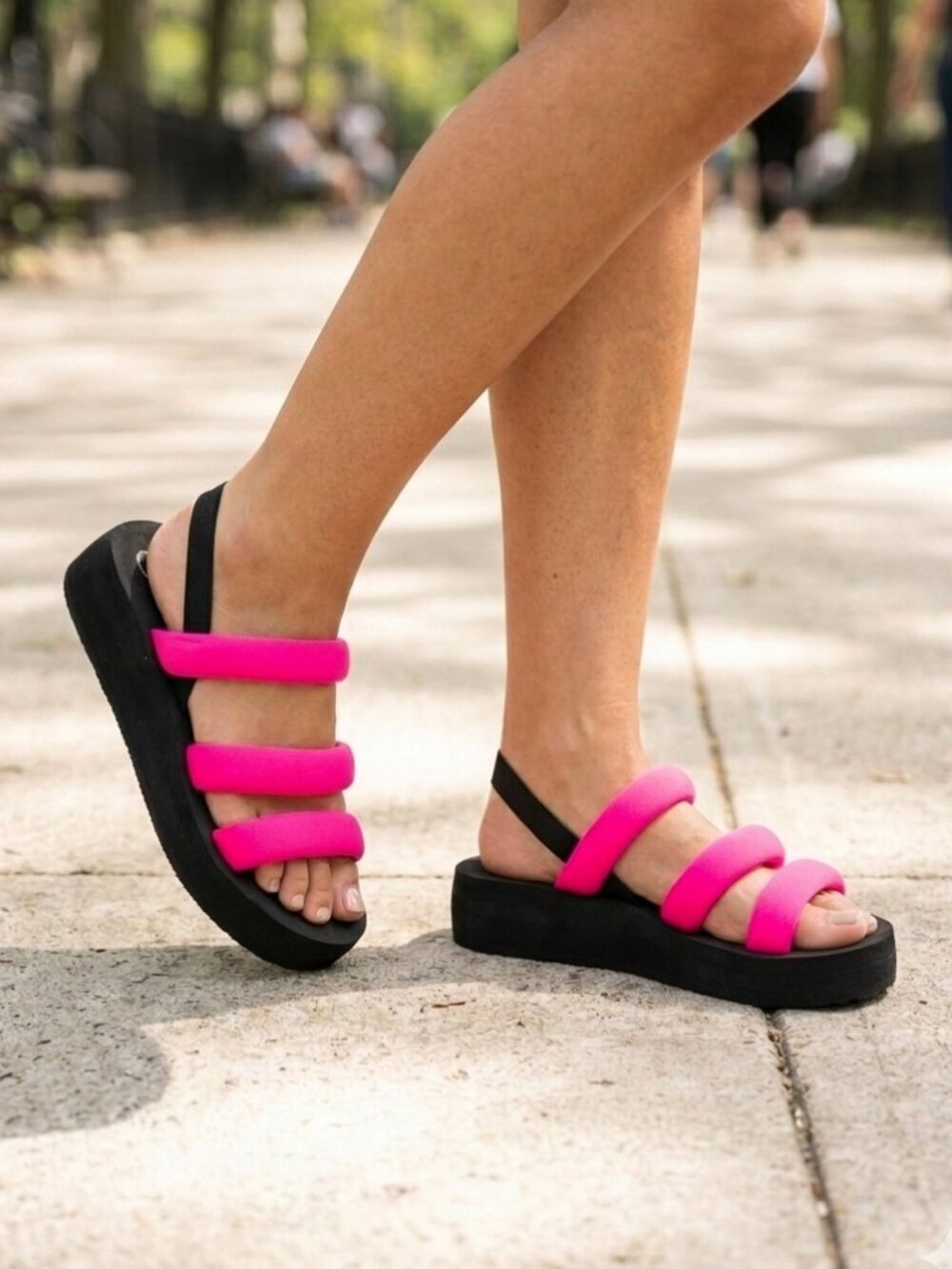 Rocket Dog Smile Platform Sandals